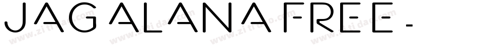 Jagalana FREE字体转换
